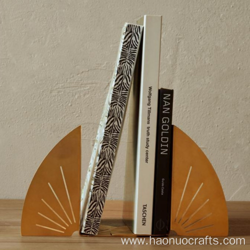 bookends book holders retro model rooms golden bookends